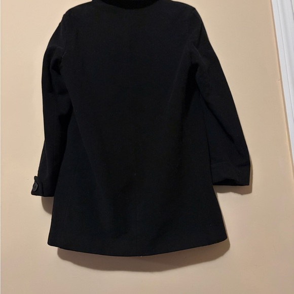 Larry Levine Black Pea Coat - Picture 3 of 3